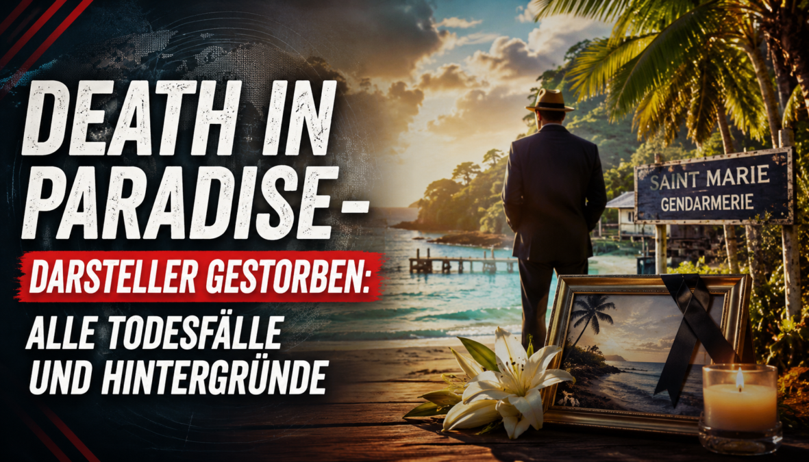 death in paradise-darsteller gestorben Death in Paradise-Darsteller Gestorben