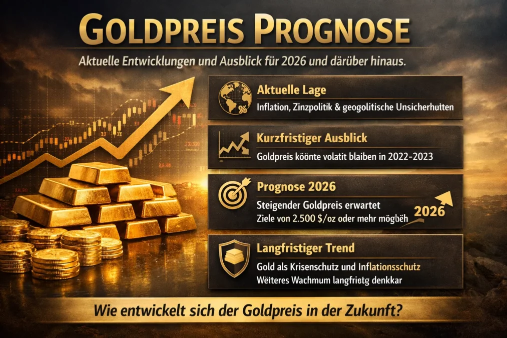 Goldpreis Prognose: Aktuelle Entwicklungen und Ausblick für 2026 und darüber hinaus
