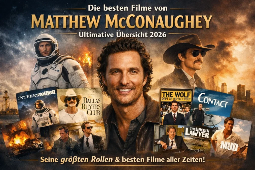 Filme von Matthew McConaughey Die besten Filme von Matthew McConaughey – Ultimative Übersicht 2026