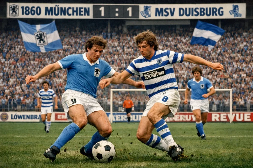 1860 münchen – msv duisburg: Ein Klassiker der deutschen Fußballgeschichte