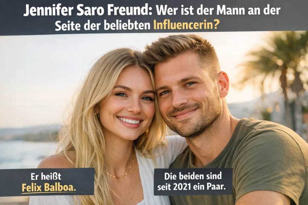 Jennifer Saro Freund: Wer ist der Mann an der Seite der beliebten Influencerin?