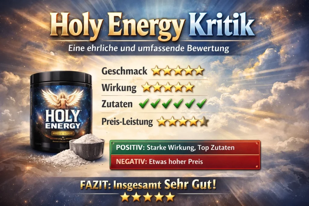 Holy Energy Kritik: Eine ehrliche und umfassende Bewertung