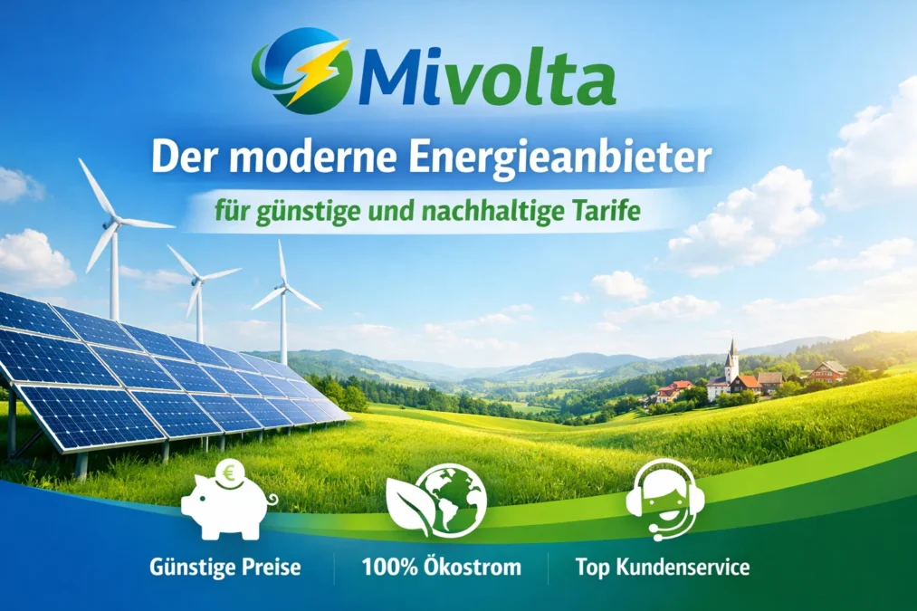 Mivolta: Der moderne Energieanbieter für günstige und nachhaltige Tarife
