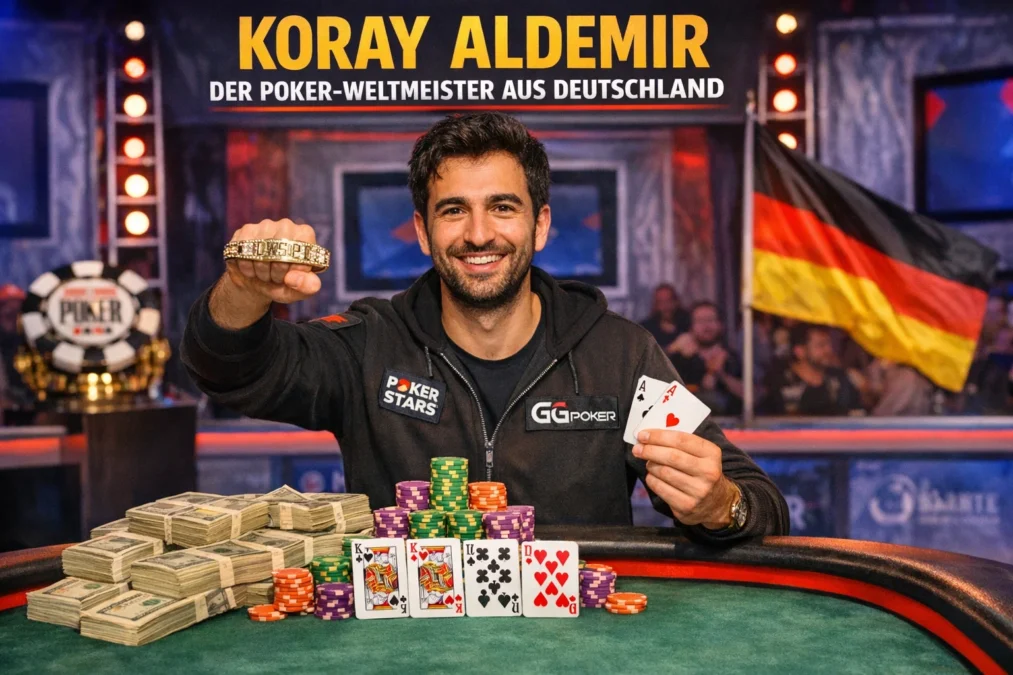 Koray Aldemir: Der Poker-Weltmeister aus Deutschland