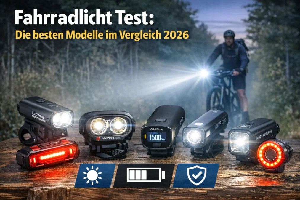 Fahrradlicht Test Fahrradlicht Test: Die besten Modelle im Vergleich 2026