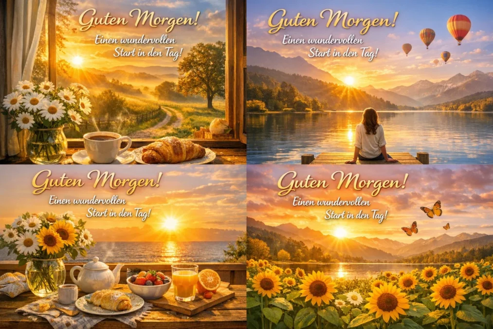 Gute Morgen Bilder Gute Morgen Bilder: Die schönsten Motive für einen positiven Start in den Tag
