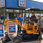Aldi verkauft Bagger