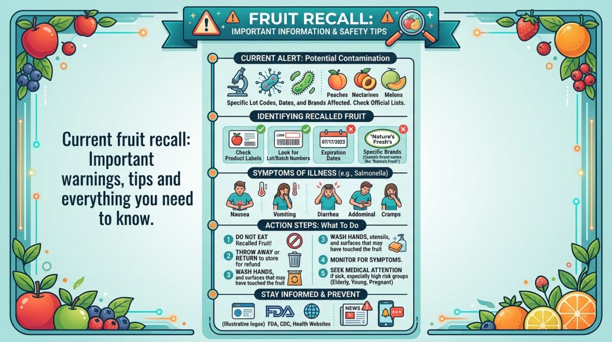 Obst Rückruf aktuell Obst Rückruf aktuell