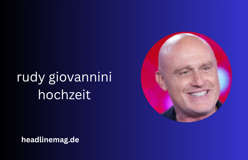 Rudy Giovannini Hochzeit