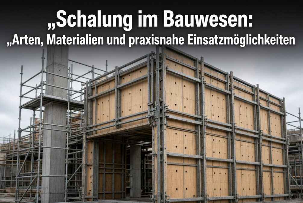 Schalung: Der umfassende Ratgeber für Bauprofis und Interessierte